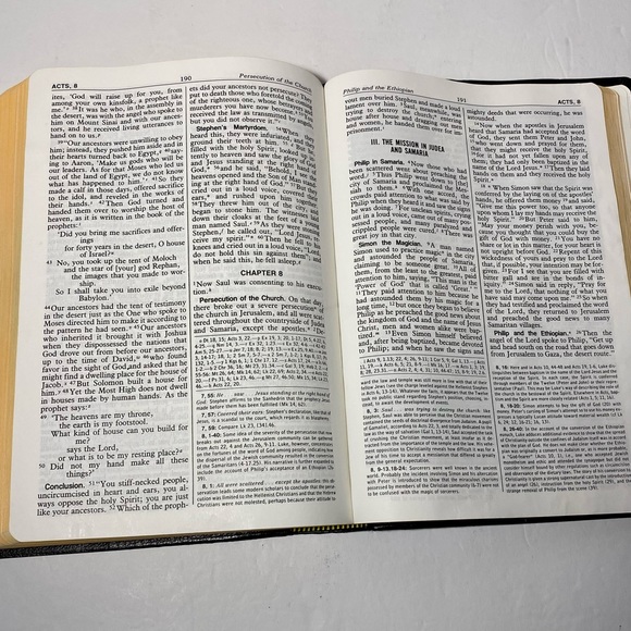 Vintage Saint Joseph Edition Of The New American Bible 1992 Catholic Book Pub - Picture 11 of 12